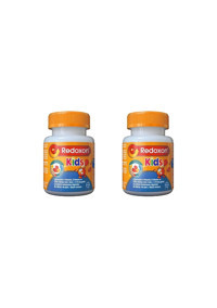 Redoxon Kids Meyve Aromalı(Çilek Papaya Portakal) Çocuk Vitamin Mineral 2x60 Adet