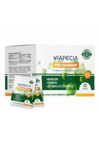 Viapecia Pro-Magnium Portakallı Yetişkin Mineral 20 Adet