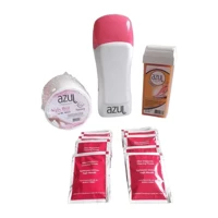 Azul 1+1 Roll-On Ağda Makinesi + Kartuş Ağda + Ağda Bezi + 10xTemizleme Mendili