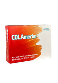 Colamerim Kollajen Çinko Ve D3 Vitamin Yetişkin 30 Adet