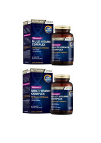 Nutraxin Vitals Multi Vitamin Complex Yetişkin 60 Adet