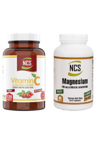 Ncs Vitamin C Kuşburnu Yetişkin 120 Adet + Magnesium 90 Tablet