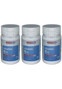 Nutrivita Nutrition Vitamin B12 Yetişkin 3x120 Adet