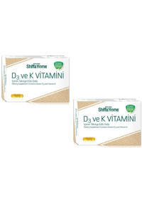 Aksu Vital D3 Ve K Vitamini Yetişkin 2x30 Adet