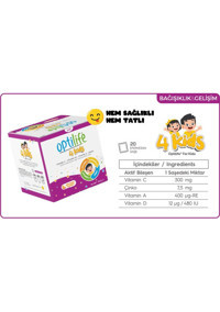 Optilife Vitamin C Portakal Çocuk Vitamin 20 Adet