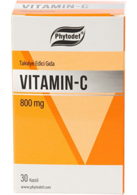 Phytodef Vitamin C Bitkisel Yetişkin 30 Adet