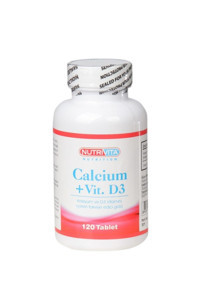 Nutrivita Nutrition Calcium+Vit. D3 Yetişkin 120 Adet