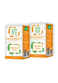 Sundex Lipozomal C Yetişkin Mineral 2x30 Adet