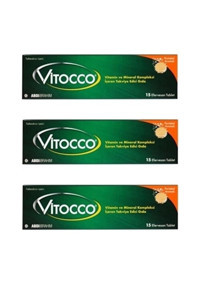 Abdi İbrahim Vitocco Portakallı Yetişkin Mineral 3x15 Adet