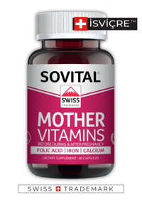 Sovital Mother Vitamins Yetişkin 60 Adet