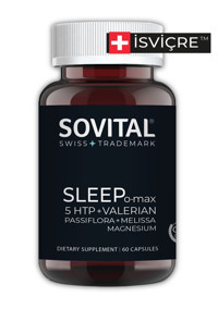 Sovital Sleep O-Max Melissa Yetişkin Mineral 60 Adet