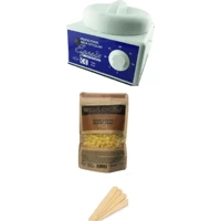 Epilady Ege Sir 1+1 Boncuk Ağda Makinesi + Naturel Boncuk Ağda + Spatula
