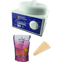Egesir 1+1 Boncuk Ağda Makinesi + Pudralı Boncuk Ağda + Spatula
