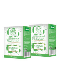 Sundex Lipozomal Glutatyon Yetişkin Mineral 2x30 Adet