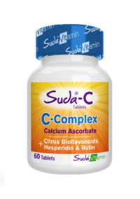 Suda Vitamin Suda-C Complex Turunçgil Yetişkin 60 Adet
