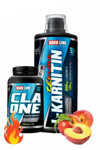 Hardline Nutrition Şeftali Aromalı L-Karnitin 1000 ml Sıvı + CLA One