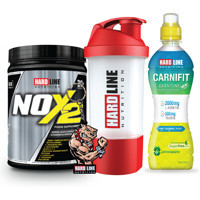 Hardline Nutrition Ananas Aromalı L-Karnitin 24x500 ml Sıvı + Nox 2 1090 gr