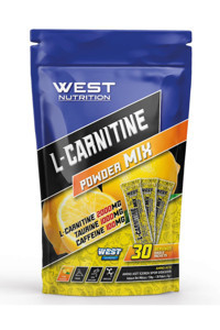 West Nutrition Limon Aromalı L-Karnitin 30 Şase