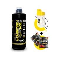 Ronic Nutrition Böğürtlen Aromalı L-Karnitin 1000 ml Sıvı + Tek Kullanımlık Whey Protein 2 Adet + Shaker