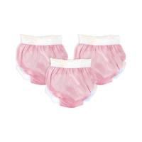 Sema Baby 10-15 kg 3'lü Sızdırmayan Yıkanabilir Pembe Alıştırma Külodu