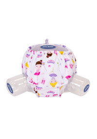 Sevi Bebe 10-15 kg Tekli Sızdırmayan Yıkanabilir Kız Desenli Alıştırma Külodu