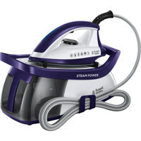 Russell Hobbs 24440-56 Steam 2600 W 4.5 bar Seramik Tabanlı Şok Buharlı Kazanlı Ütü Lacivert