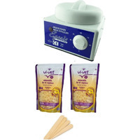 Epilady Ege Sir 1+1 Boncuk Ağda Makinesi + 2xNaturel Boncuk Ağda + Spatula