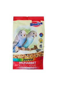 Bonisa Kabuklu Karışık Vitaminli Yavru Muhabbet Kuşu Yemi 500 gr