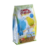 Energy Kabuklu Sade Muhabbet Kuşu Yemi 4x400 gr