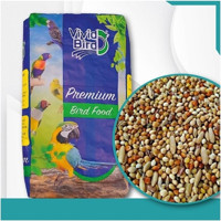 Vivid Bird Kabuklu Karışık Vitaminli Muhabbet Kuşu Yemi 20 kg