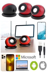 Utelips USB Kablolu 1+1 Bilgisayar Hoparlörü