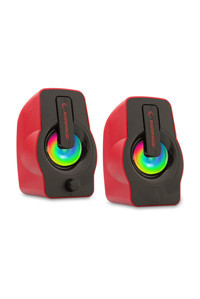 Rampage RMS G7 Falsetto USB Kablolu 1+1 Bilgisayar Hoparlörü Kırmızı