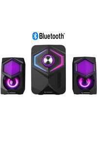 Rampage RMS 175BT USB Kablolu Kablosuz Mini 2+1 Bilgisayar Hoparlörü