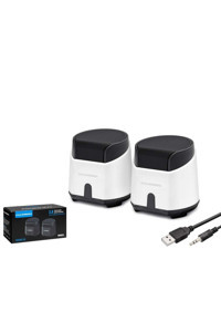 Hadron HD6024W USB Kablolu 1+1 Bilgisayar Hoparlörü