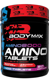 Bodymax Amino 8000 Kompleks Glutamin Aminoasit 400 Tablet