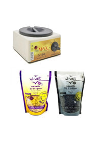 Ege Dpr Max 1+1 Boncuk Ağda Makinesi + 2xNaturel Siyah Boncuk Ağda