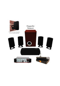 Panç Hts-8150B 500 W Bluetoothlu 5.1 Sinema Sistemi