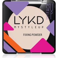 Lykd 999 Transparent Tüm Ciltler İçin Yağsız Kadife Kompakt Pudra Açık