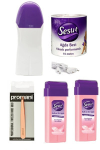 Sesu Ilık Ağda 1+1 Roll-On Ağda Makinesi