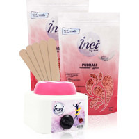 İnci 1+1 Boncuk Ağda Makinesi + 2xPudralı Boncuk Ağda + Spatula
