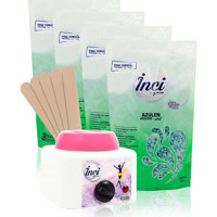 İnci 1+1 Boncuk Ağda Makinesi + 4xAzulen Boncuk Ağda + Spatula