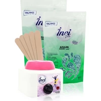 İnci 1+1 Boncuk Ağda Makinesi + 2xAzulen Boncuk Ağda + Spatula