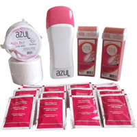 Azul 1+1 Roll-On Ağda Makinesi + 2xKartuş Ağda + 2xAğda Bezi + 16xTemizleme Mendili