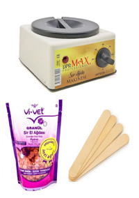 Ege Dpr Max 1+1 Boncuk Ağda Makinesi + Pudralı Granül Ağda + Spatula