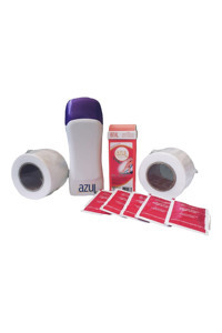 Azul 1+1 Roll-On Ağda Makinesi + Kartuş Ağda + 2xAğda Bezi + 5xTemizleme Mendili