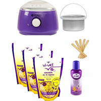 Semsa 1+1 Boncuk Ağda Makinesi + 3xBoncuk Ağda + Spatula + Temizleme Yağı