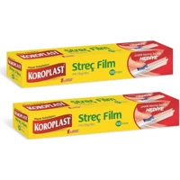 Koroplast Bıçaklı 1000 cm Palet Streç Film 2 Adet