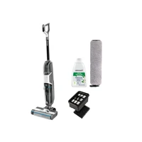 Bissell Crosswave HF3 Toz Torbasız Hepa Filtreli Işıklı Islak Kuru Kablosuz Dikey Şarjlı Süpürge Gri