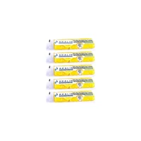 Akalın Professional Cleaning Products Limon Kokulu Şeffaf Büzgülü Orta Boy 55x60 cm Çöp Poşeti 5 Adet Sarı