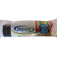 Birpack Orta Boy 55x60 cm Çöp Poşeti 20 Adet Siyah